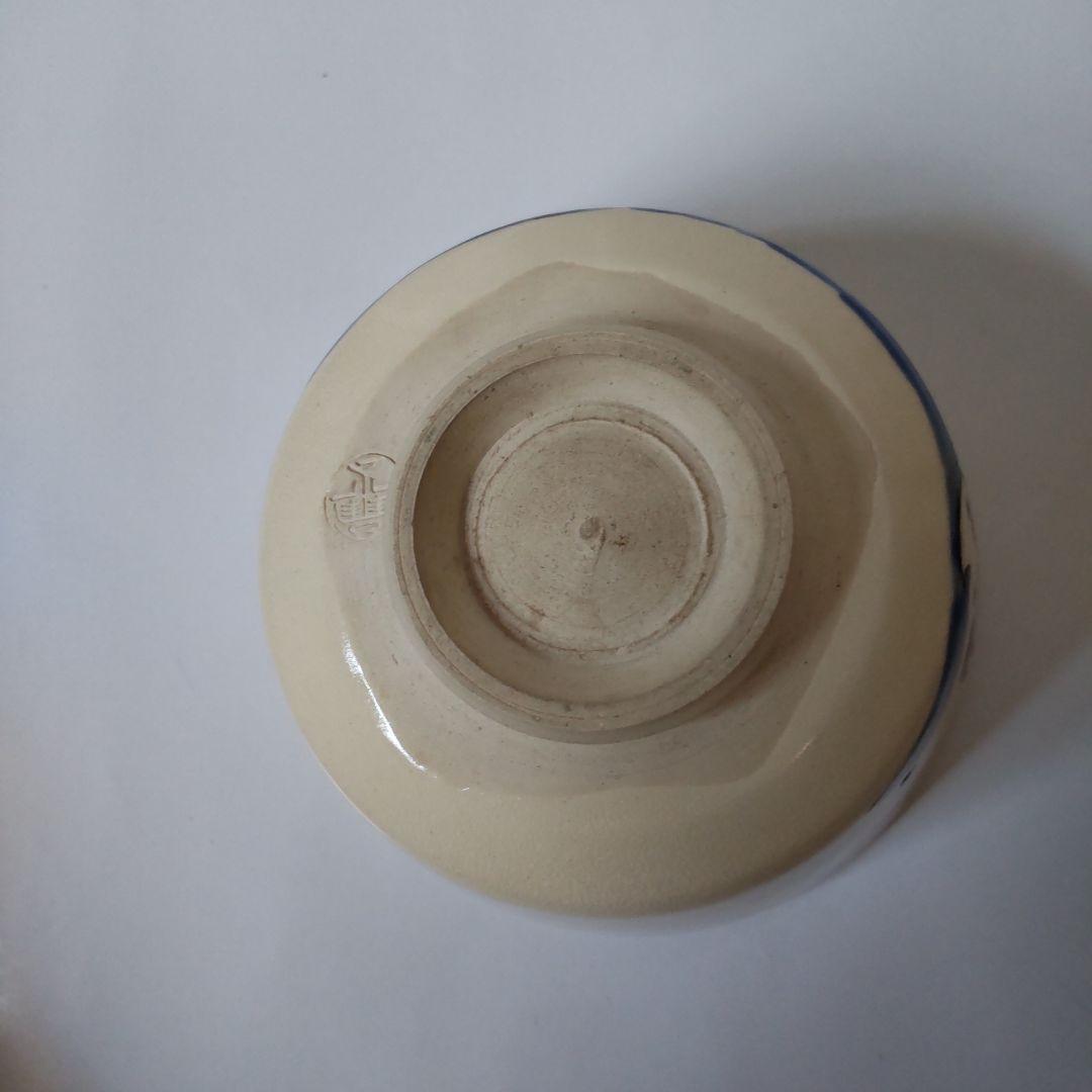 抹茶茶碗 色絵 富士と波 茶碗 茶碗 茶道具 茶器 抹茶碗 美品 です。
