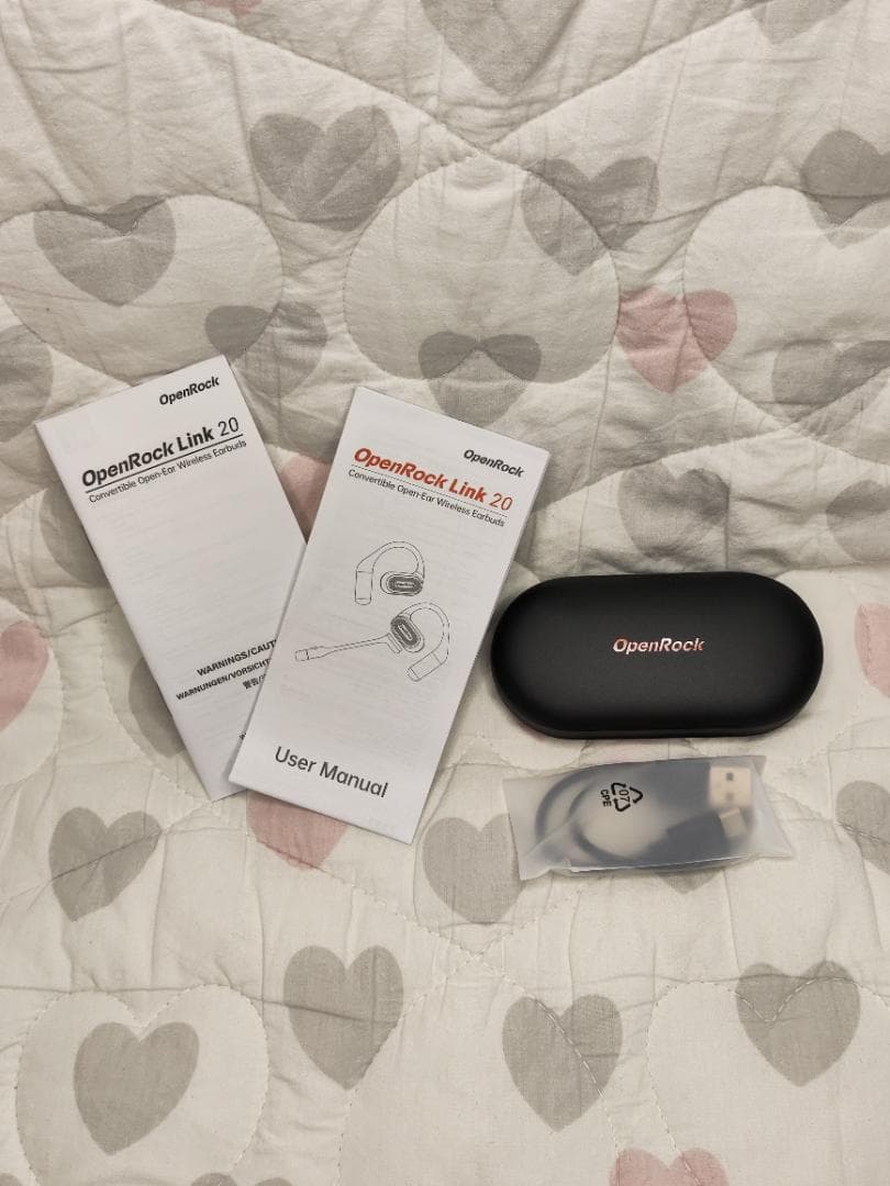 OpenRock Link 20オープンイヤー・ブームマイク付日本入手困難美品