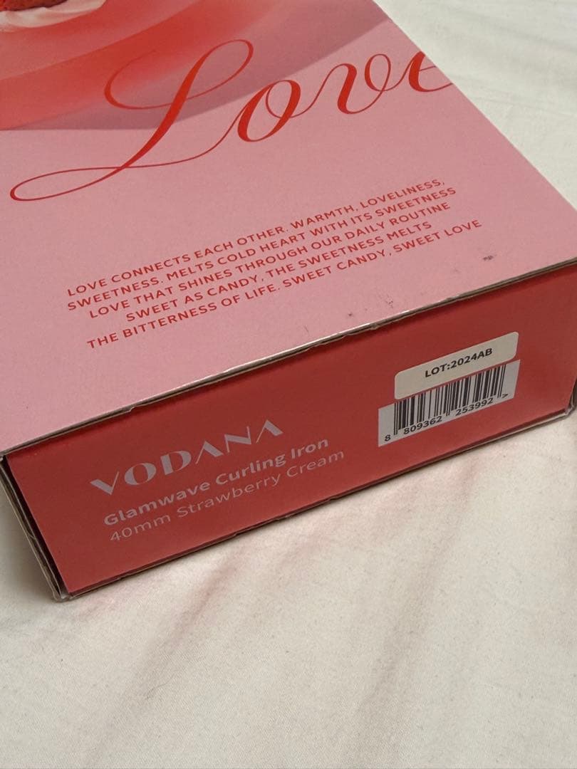 VODANA グラムウェーブカーリングアイロン 40ミリ