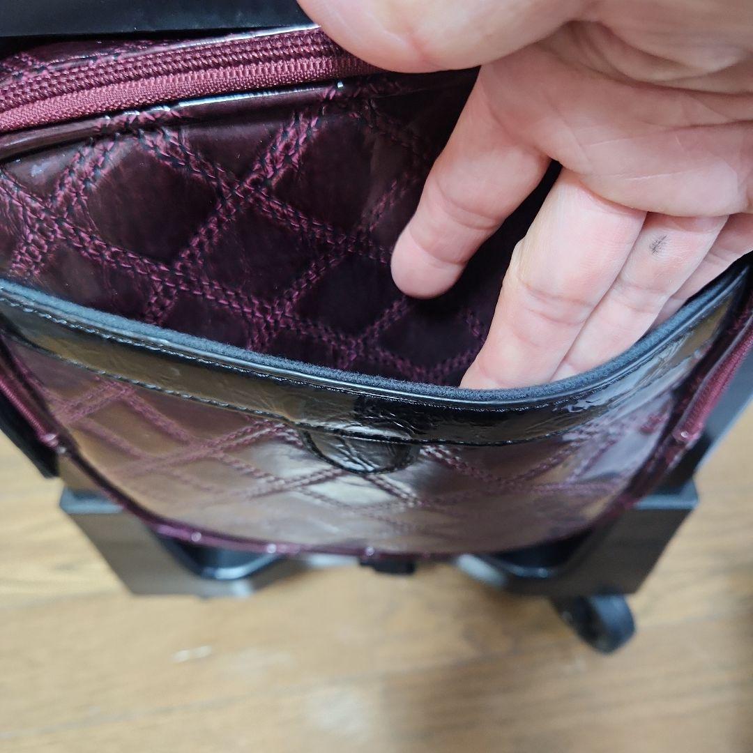 スワニー キャリーカート ワインレッド