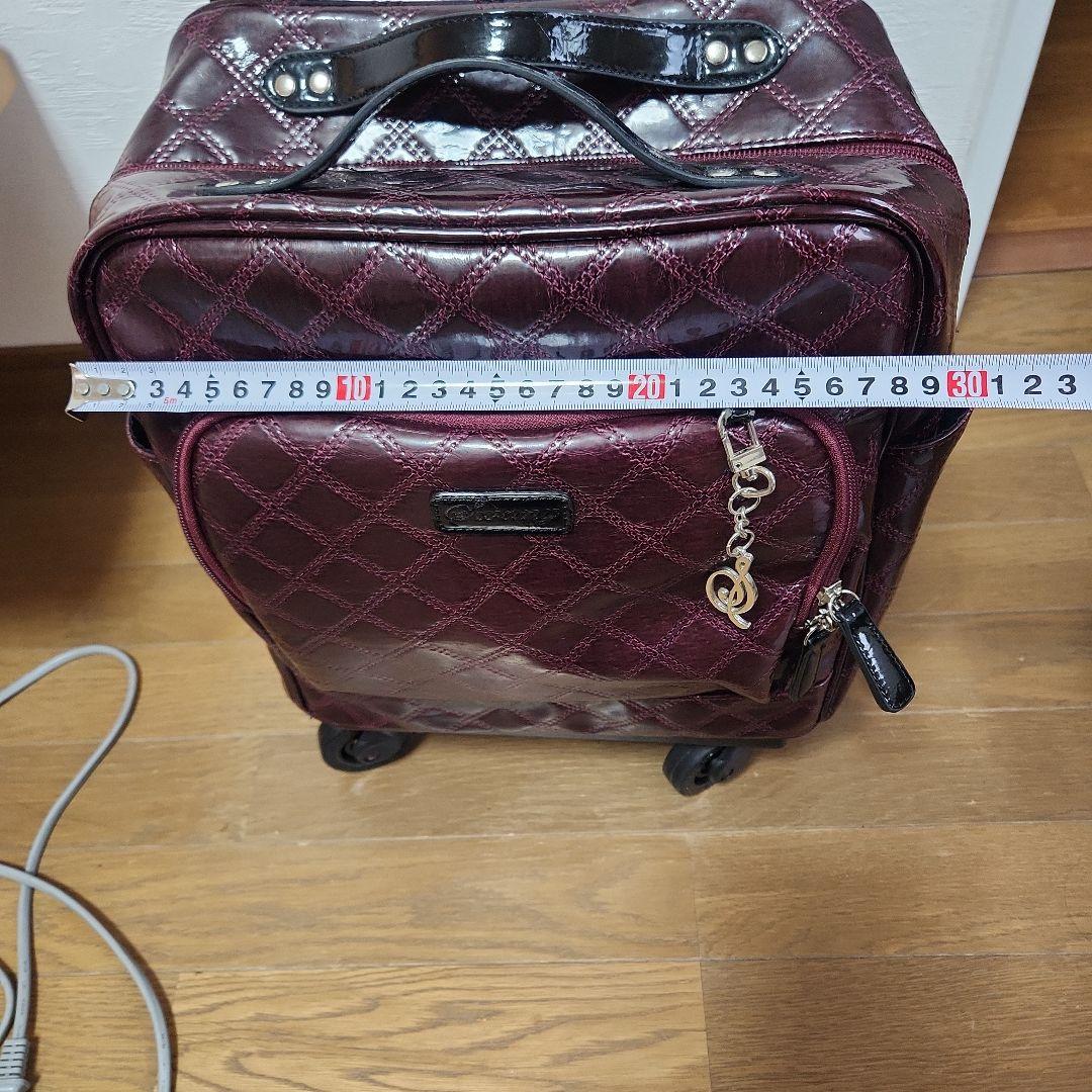 スワニー キャリーカート ワインレッド