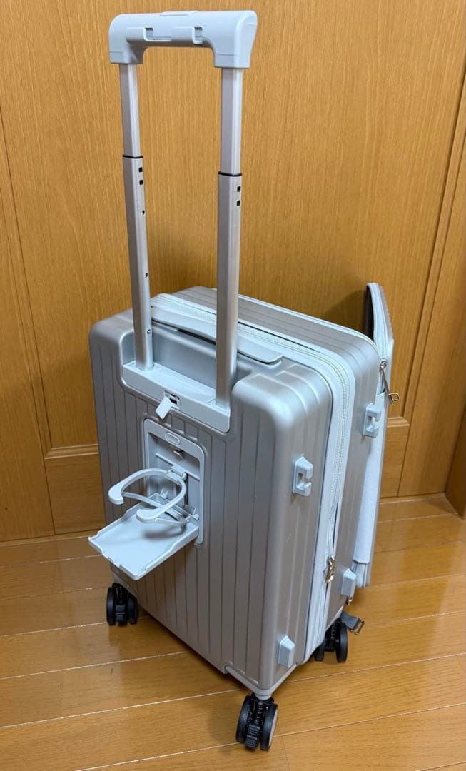 スーツケース キャリーケース 多機能 片開き 拡張機能付き キャリーバッグ