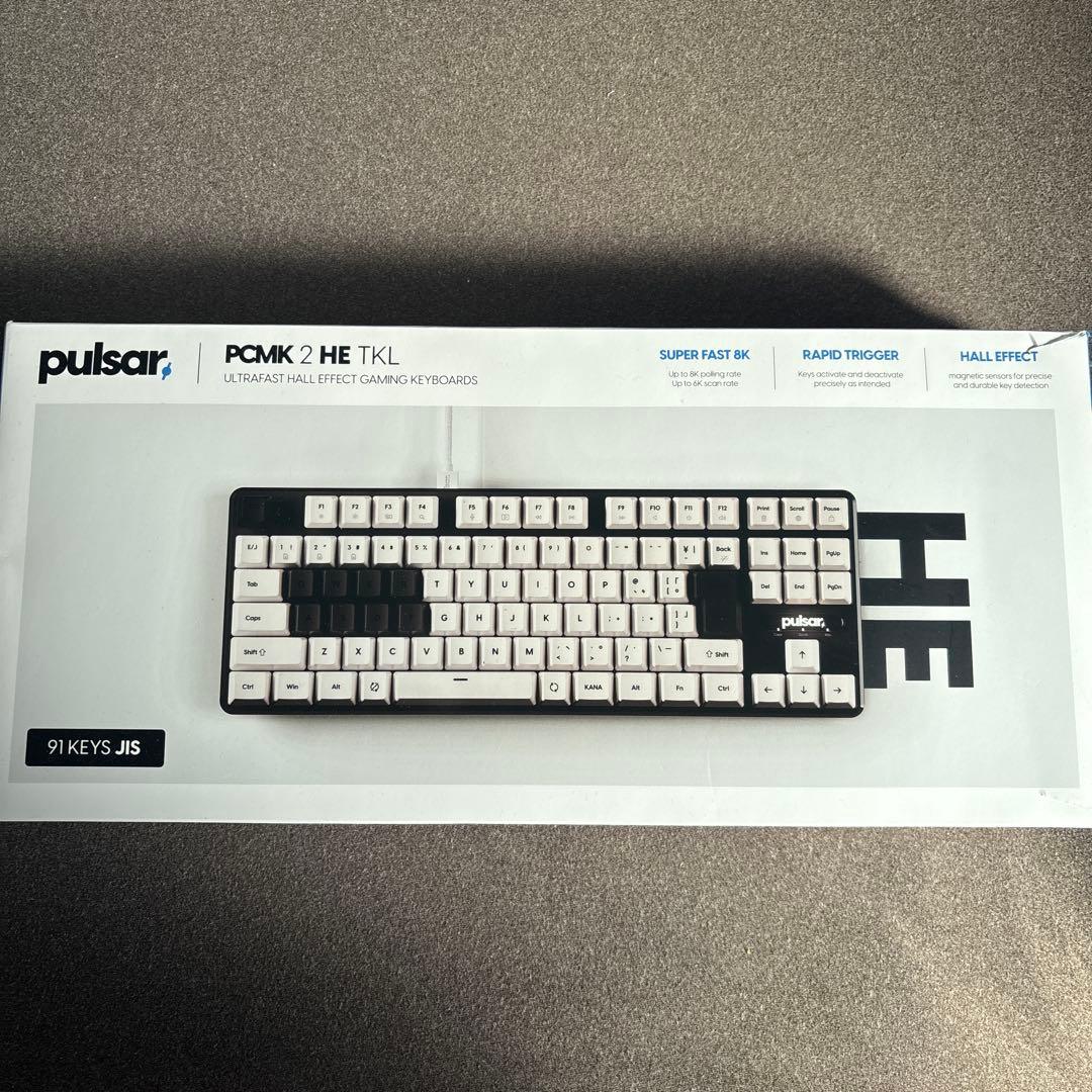 【接触悪め】Pulsar PCMK 2 HE TKL