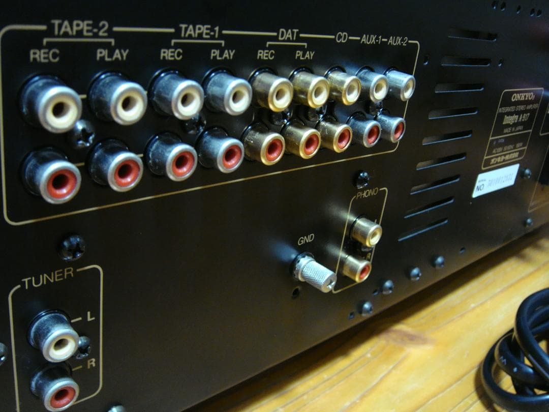 整備済 程度良 ONKYO オンキョー Integra A-917 取説付