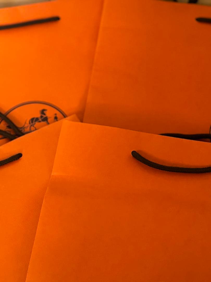 HERMES オレンジ ショッパー 15枚