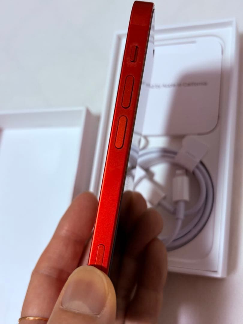 美品 iPhone 12 mini RED 128GB SIMフリー