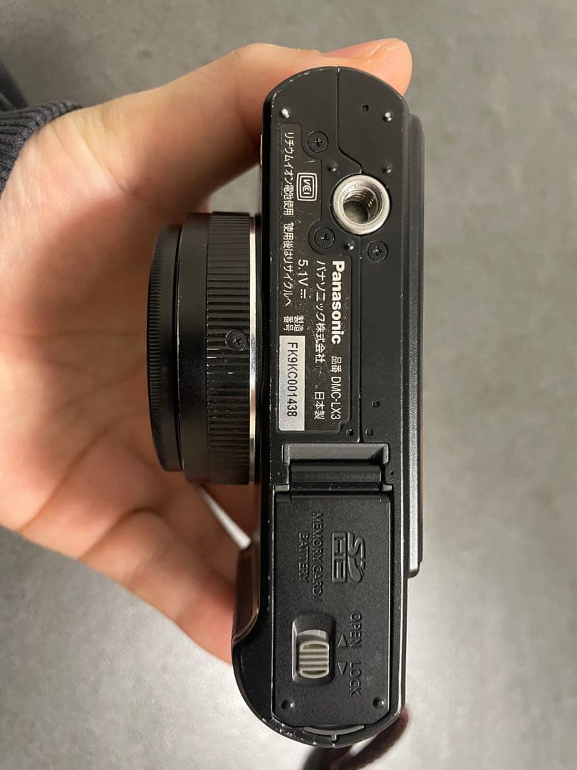 【動作確認済】LUMIX DMC-LX3 ブラック ライカレンズ付
