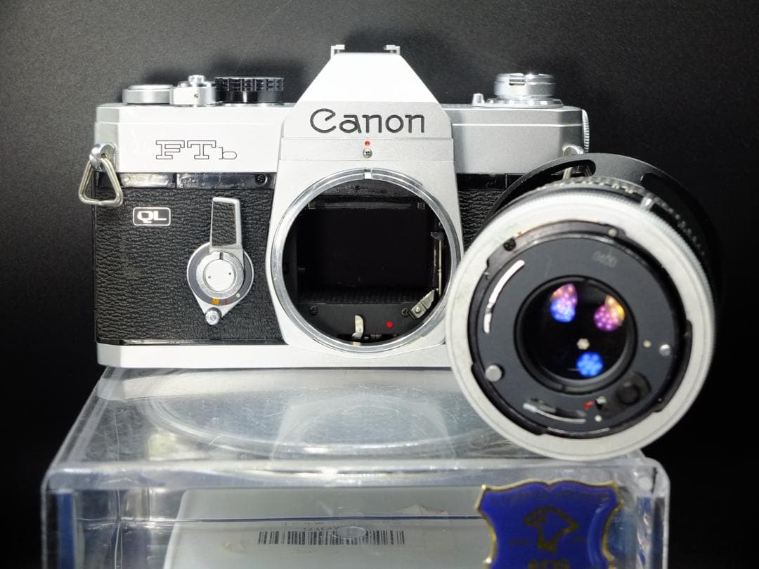 キャノンFTb前期型／FD50mmf1.8SCフード付【実写確認済整備品】