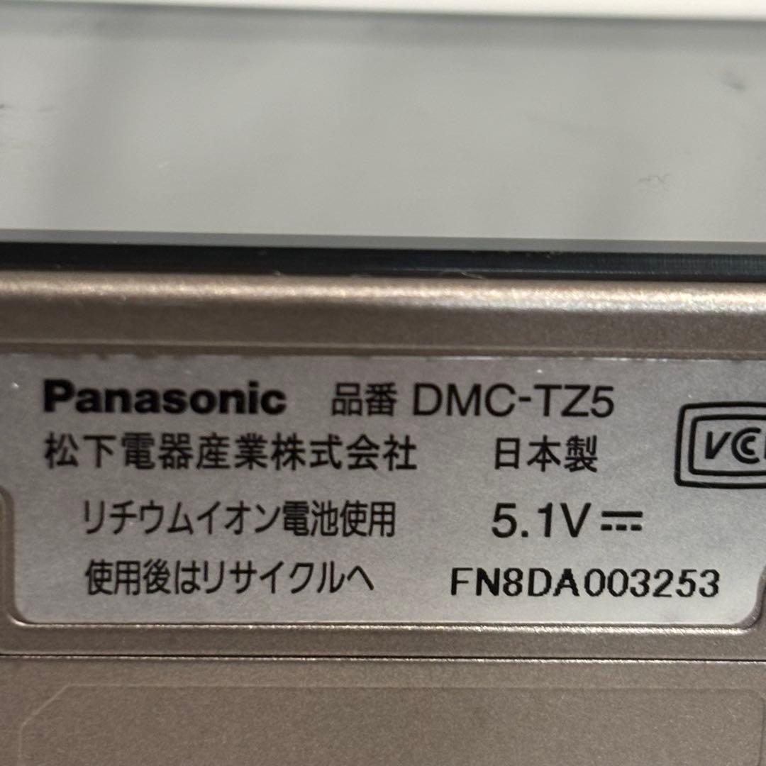 通電、動作確認済　Panasonic LUMIX DMC-TZ5