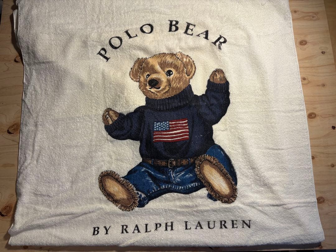 【新品】レア　Ralph Lauren POLO BEAR ビーチタオル