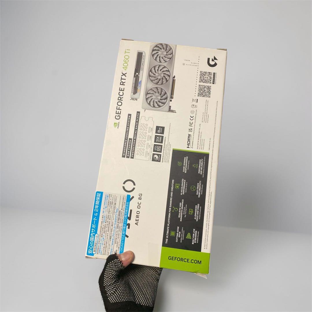 美品　RTX 4060 Ti 3連ファン動作確認済み