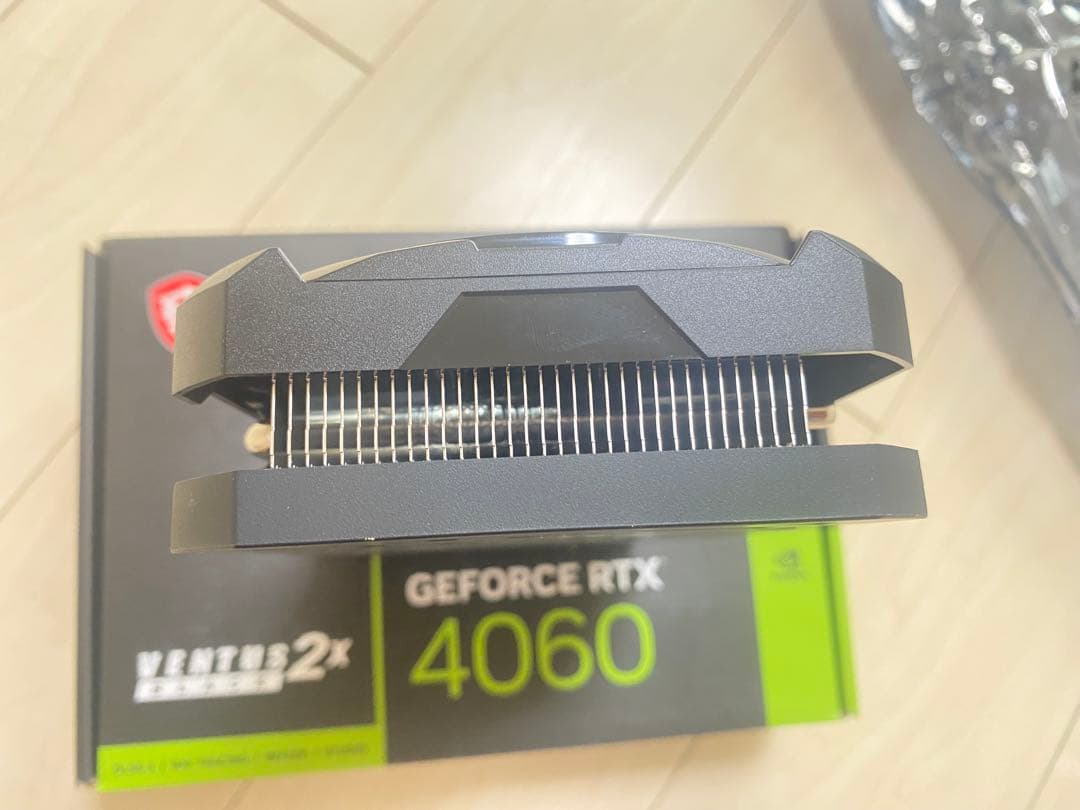 グラフィックボード・グラボ・ビデオカード Rtx4060 MSI Ventus 2X Black OC Edition