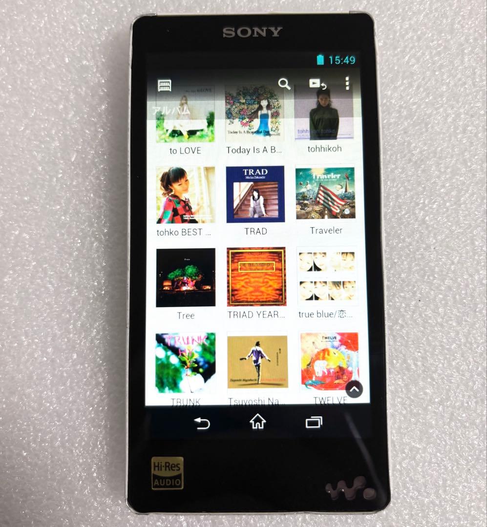 【バッテリー良好】　ソニー ウォークマン　NW-F886 32GB しろ