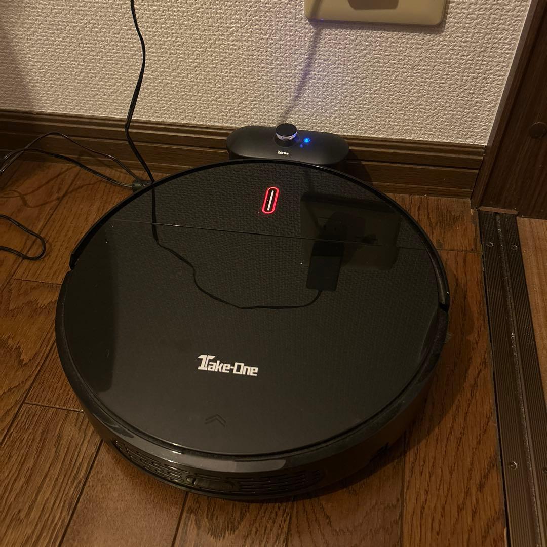 Take-One X3 掃除ロボット　水拭き　モップ　静音 落下防止　美品　黒