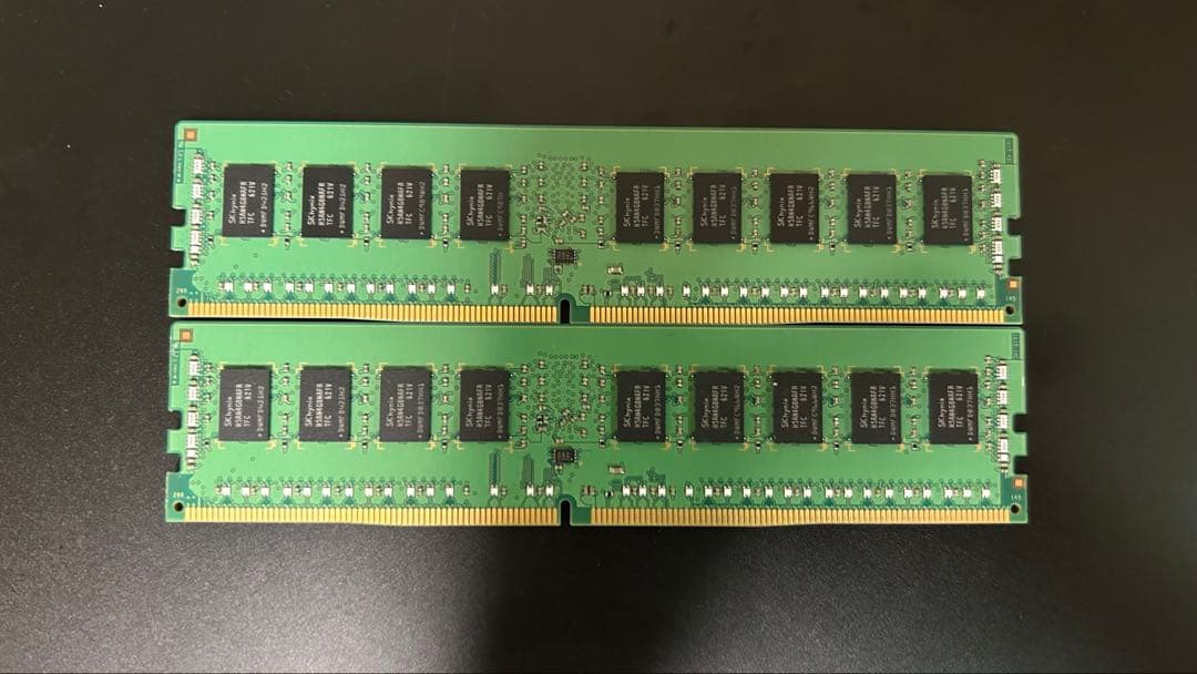 SKhynix DDR4 PC4-2133P 8GBx2枚 16GB
