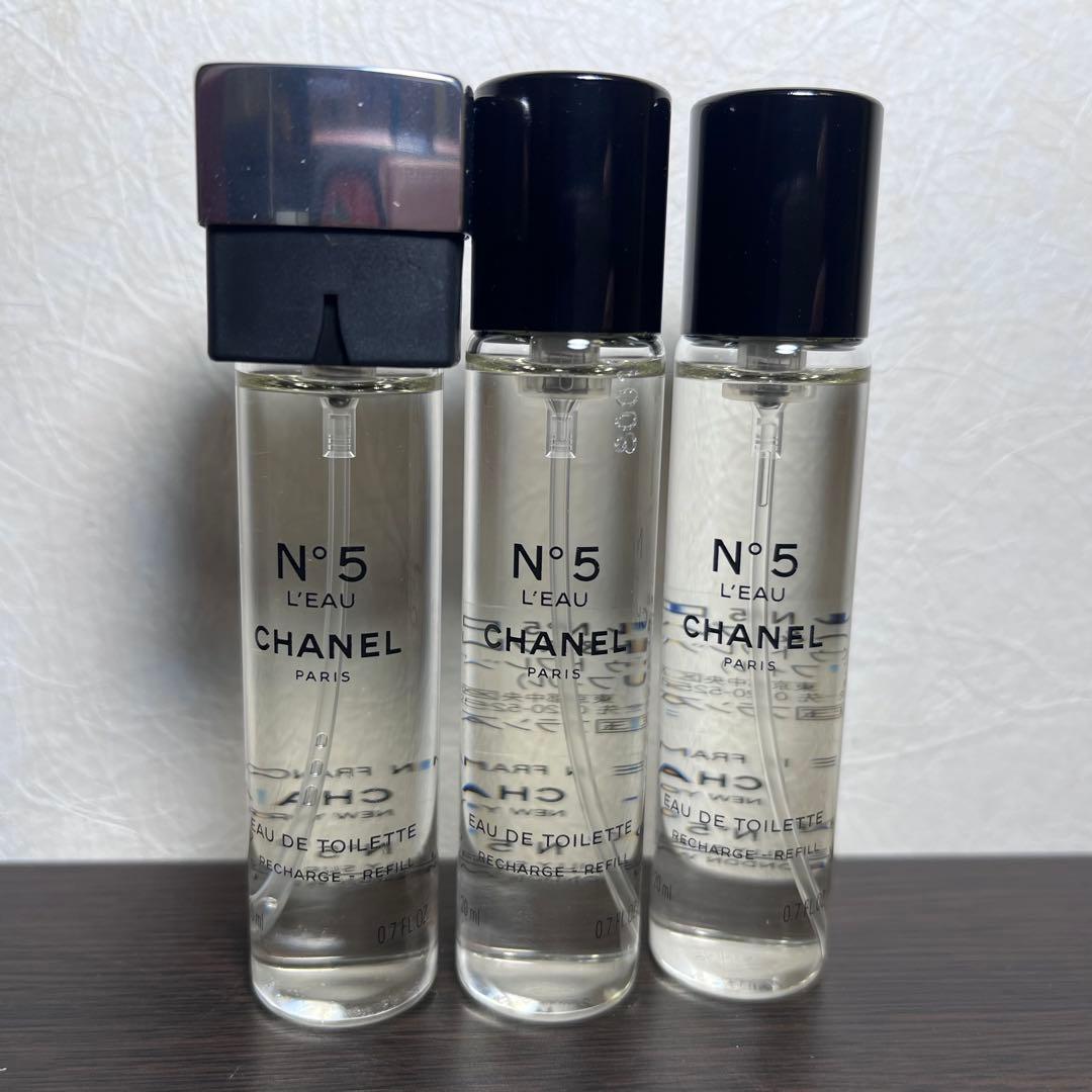 正規品　CHANEL N°5 ロー　ツイスト&スプレイ