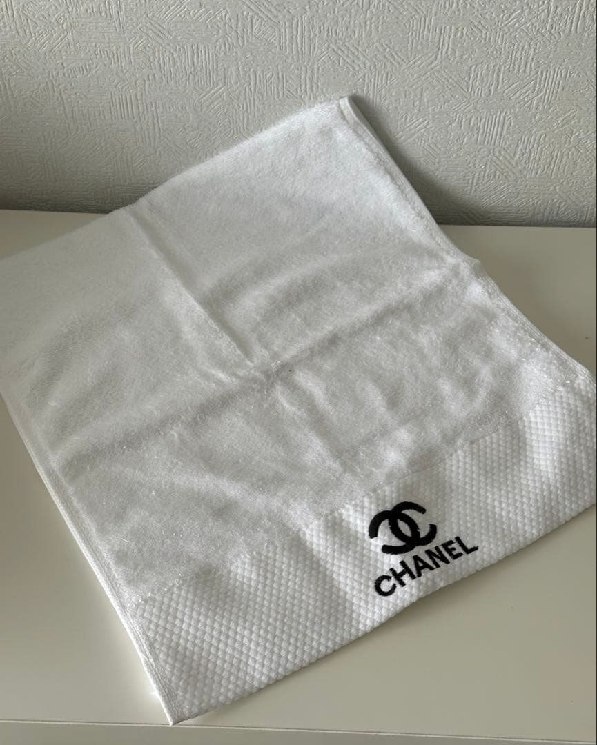 CHANELタオル　BEAUTÉ タオルセット 2枚組　ホワイト　新品