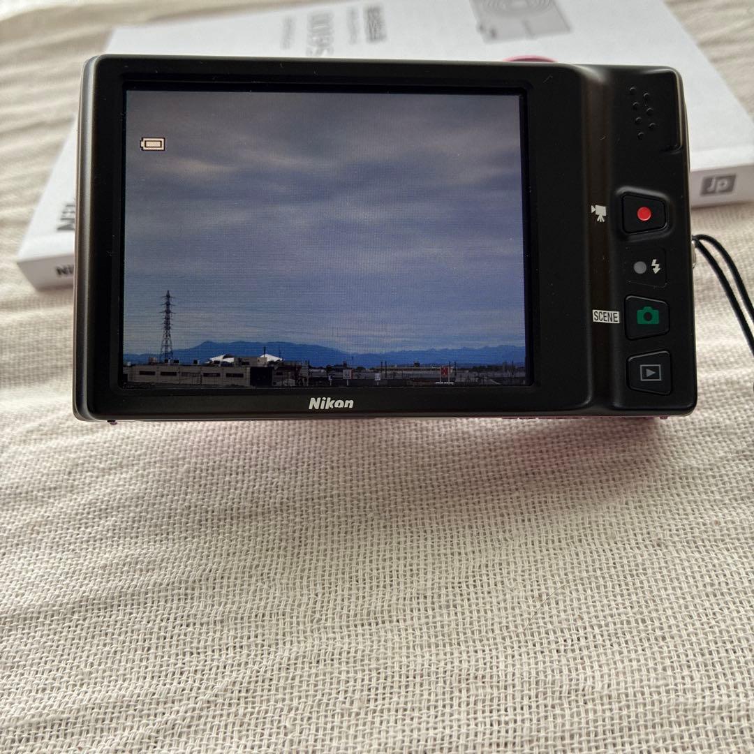 Nikon COOLPIX S6100 ピンク　動作品+充電器等付属
