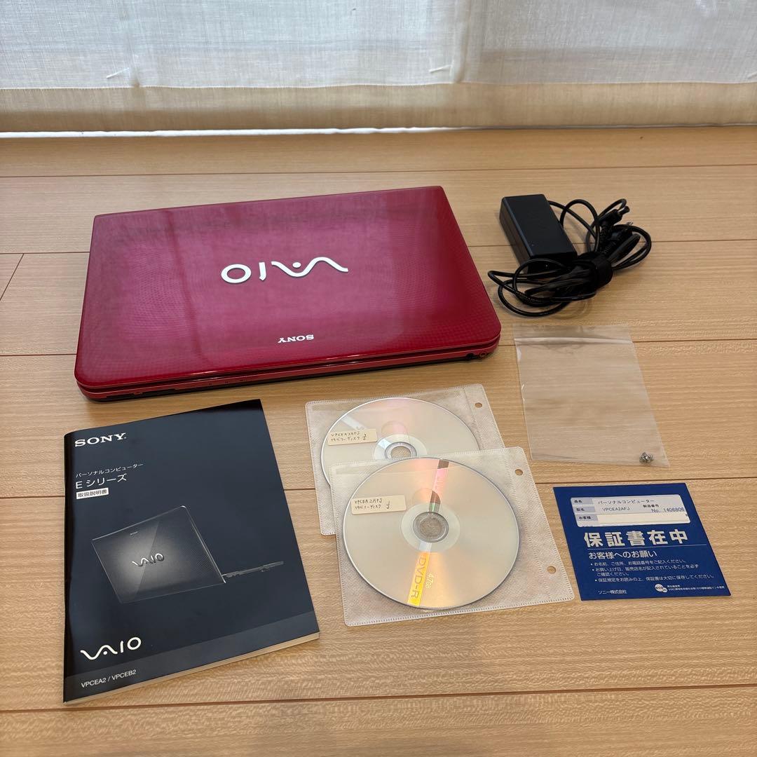 SONY ノートパソコン VPCEA2AFJ ※HDD取り外し済み