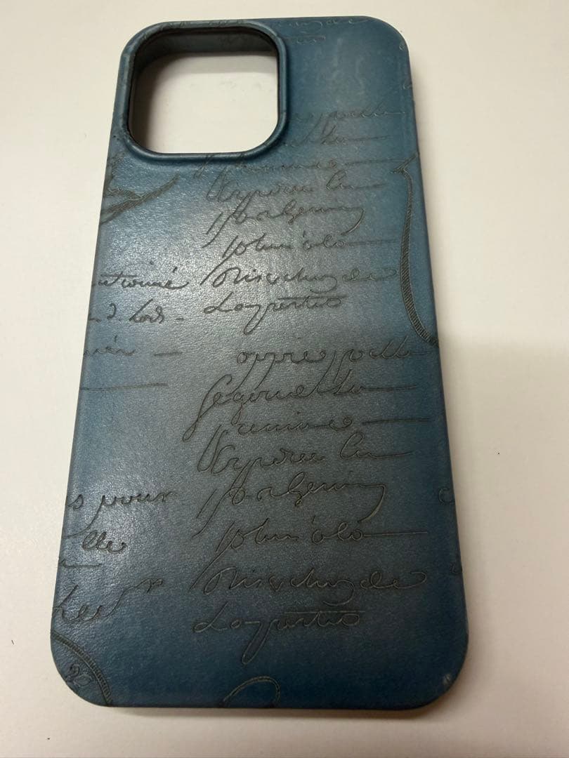 美品 Berluti ベルルッティ iPhone15ProMax ケース