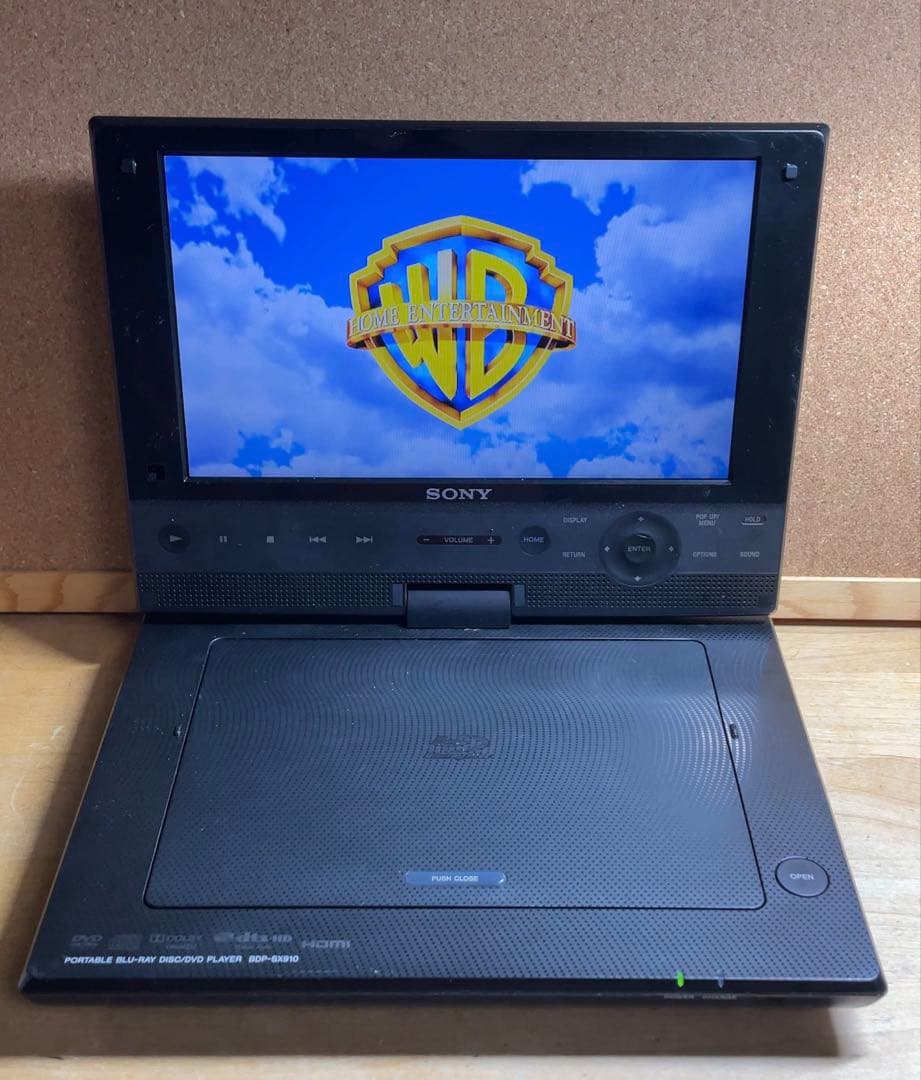 SONY 9インチ ポータブルDVD・BD・Blu-ray・ブルーレイプレーヤー