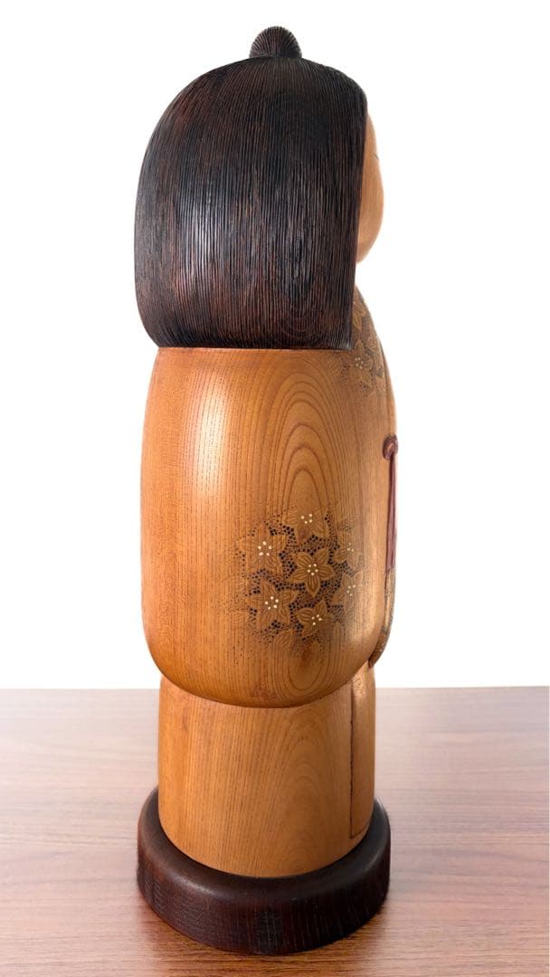 rare 岸 貞男 Sadao 創作 こけし creative kokeshi