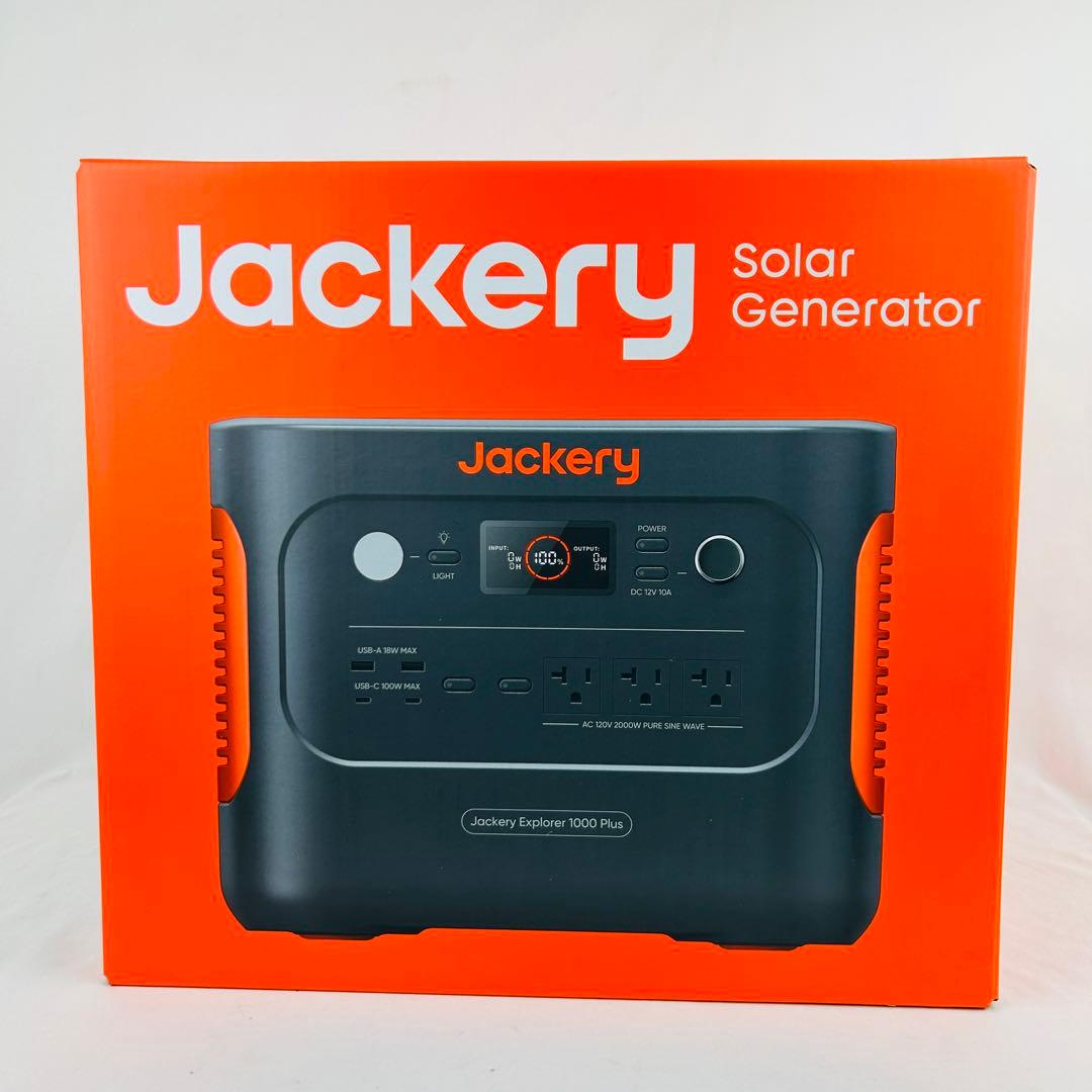 未使用　Jackery 1000 Plus ポータブル電源 ソーラーパネル