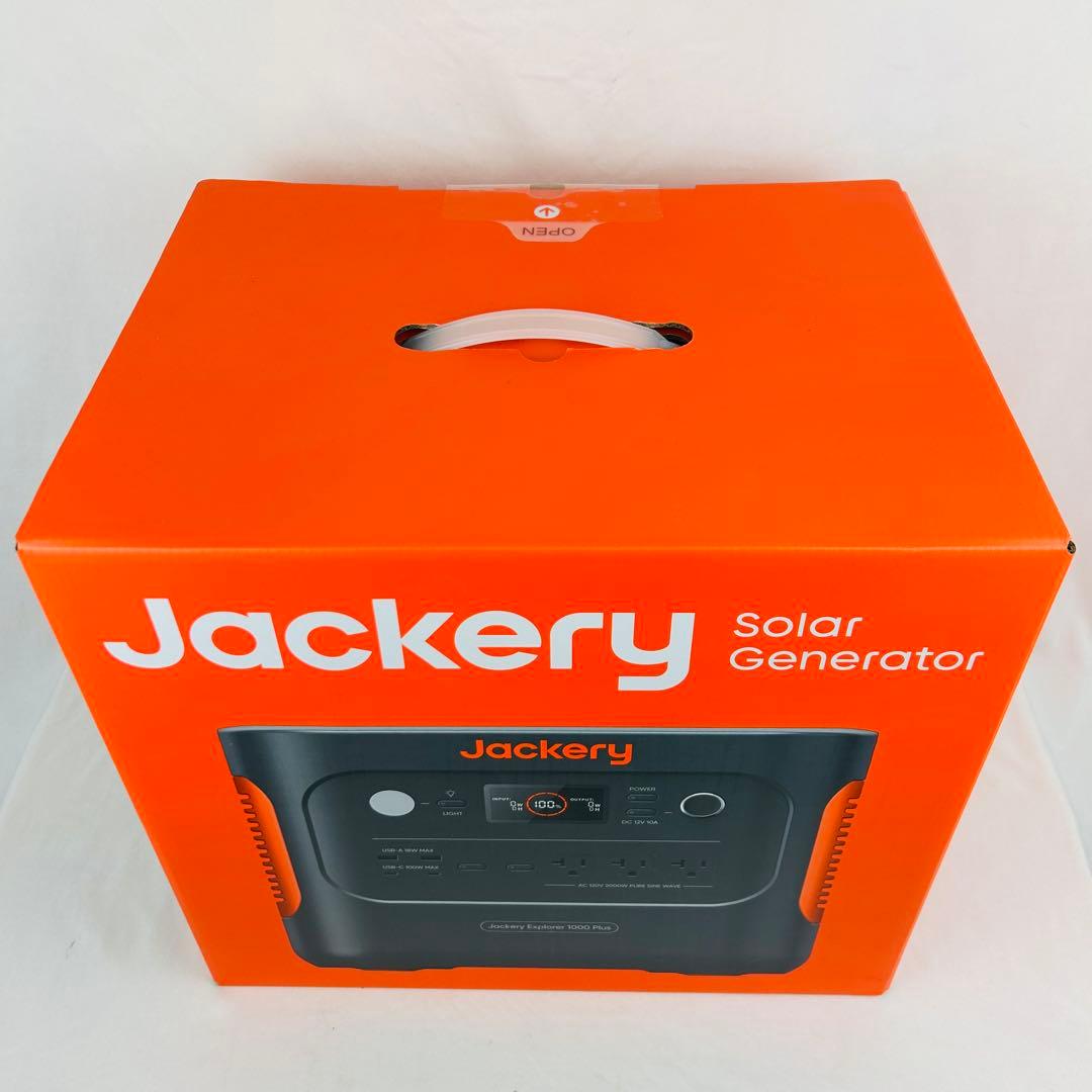 未使用　Jackery 1000 Plus ポータブル電源 ソーラーパネル