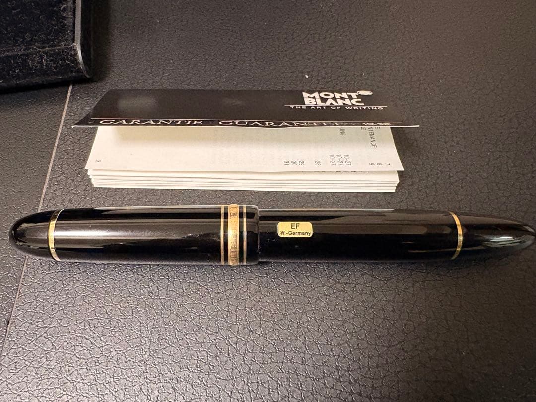 【希少・西ドイツ製】モンブラン マイスターシュテュック 149 EF芯 14K