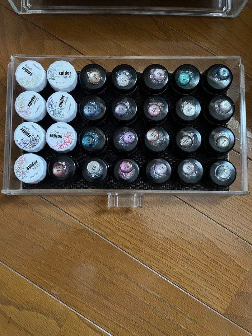 ネイル工房nailtownカラージェル79色　素材系ジェル　温度変化　マグネット