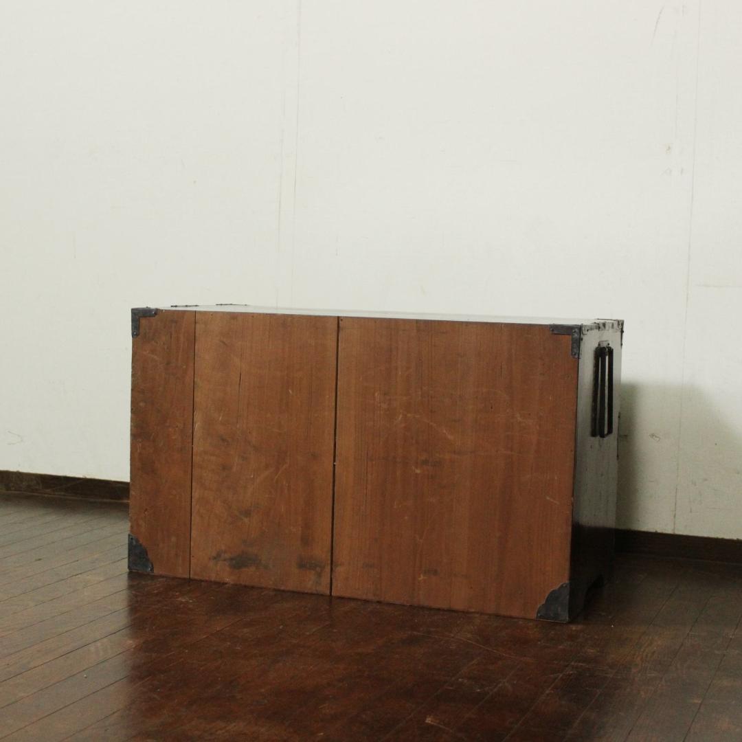 明治期 前桐 時代箪笥 丸金具 和箪笥 ローボード