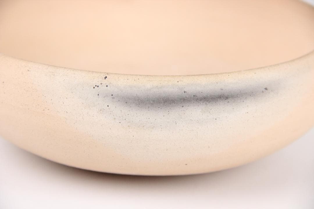 今戸焼　白井半七 作　灰器　焙烙 　茶道具　　旧蔵品　　共箱 EY21-16