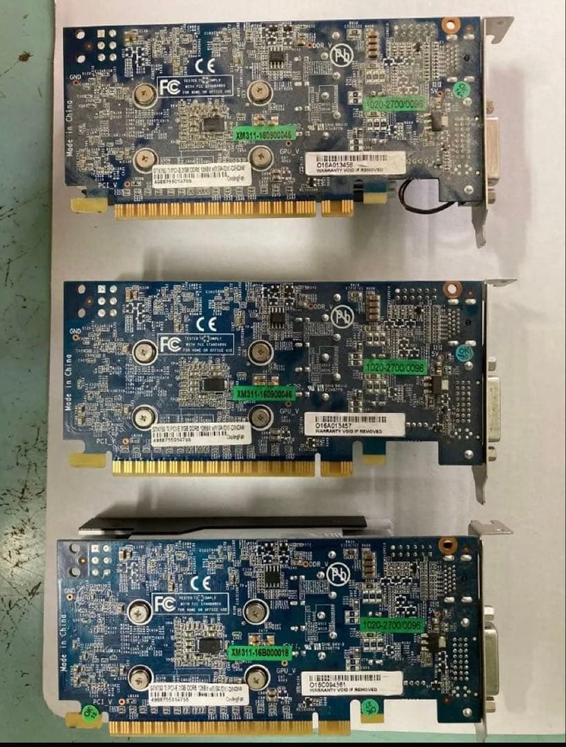 GALAXY GeForce GTX 750 PCI ★3枚セット★中古送料無料