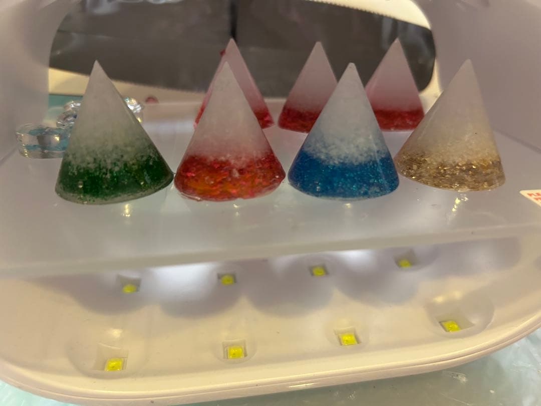 出会い運良好.開運盛り塩レジン（6個セット）