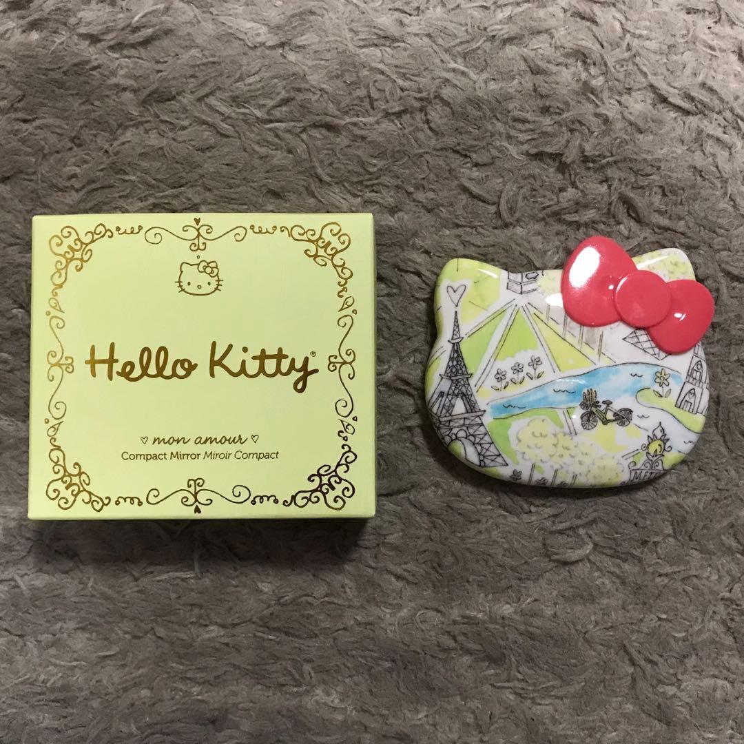 超レア　Hello Kitty Sephora mon amour ミラー