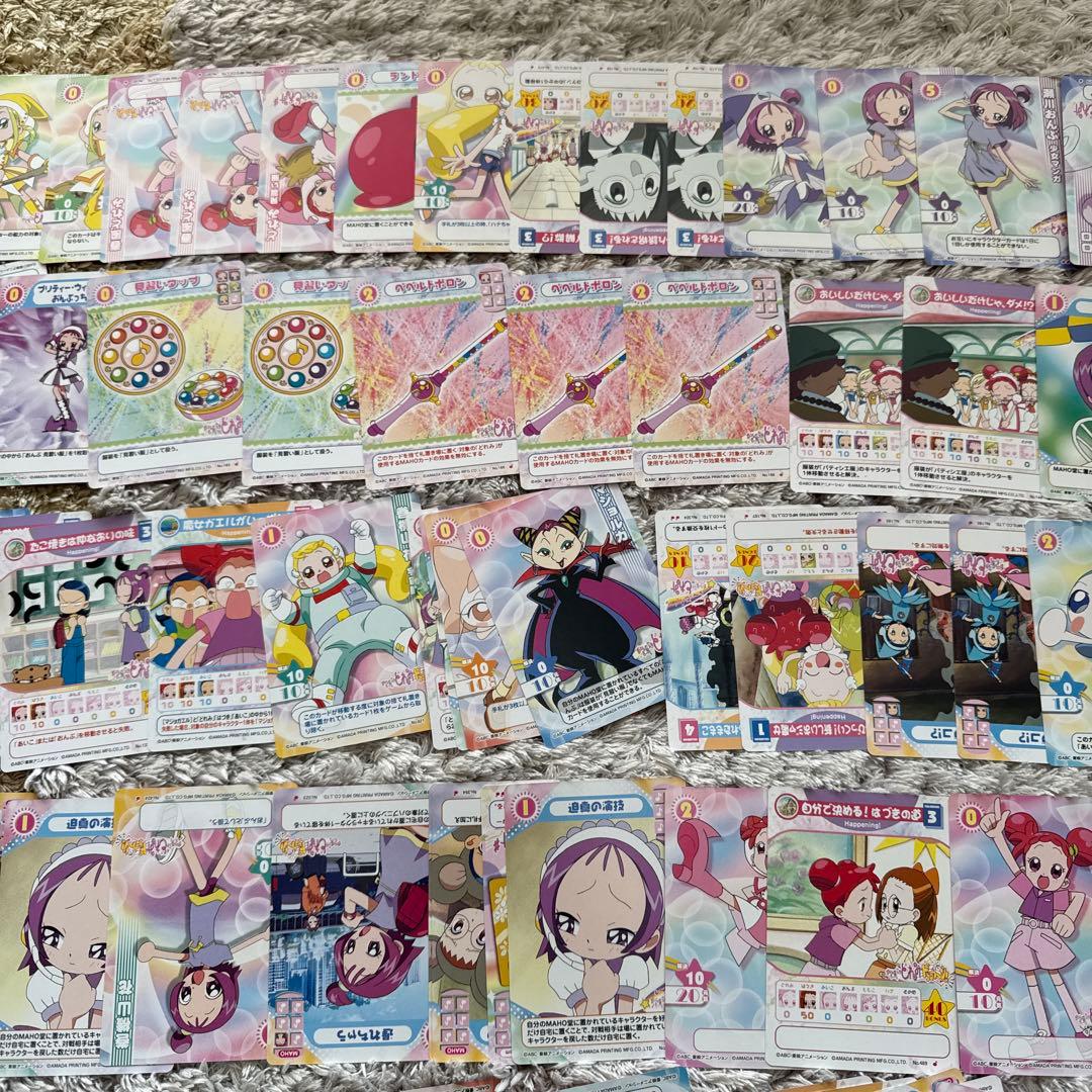 おジャ魔女どれみcgcカードゲームコレクション　約220枚　まとめ売り【6287