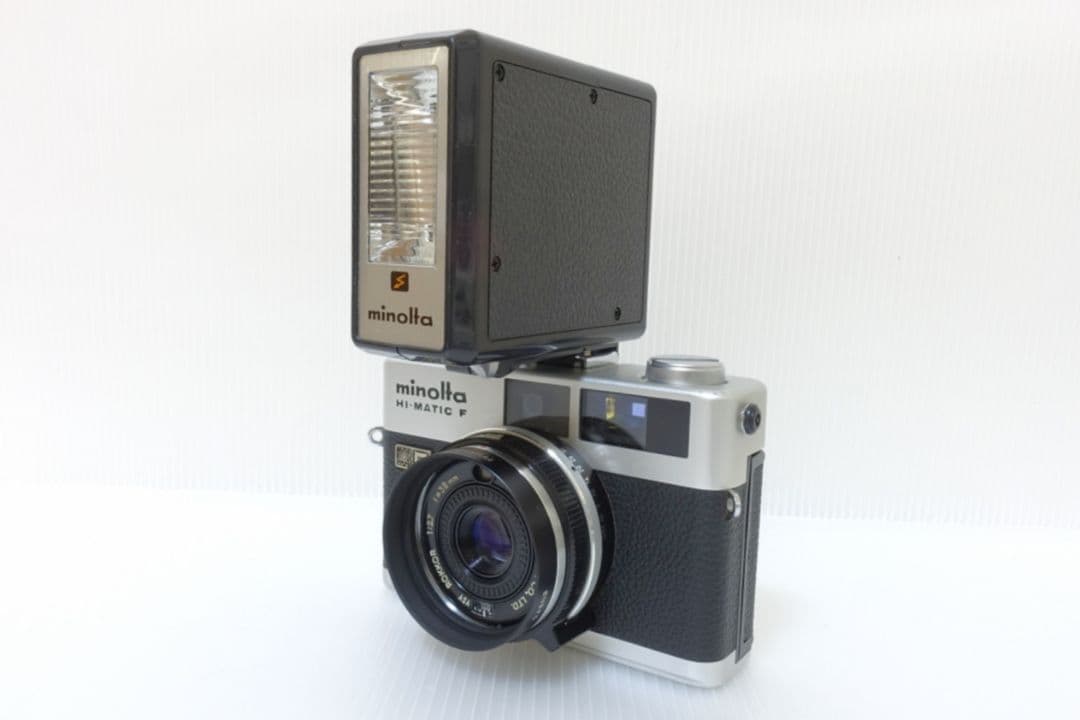 【美品・作例有】Minolta Hi-Matic F フィルムカメラ　豪華セット