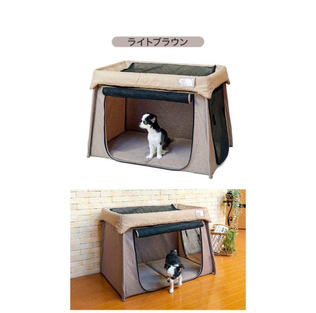 I LOVE PETS ペットにやさしいソフトワンサークル ライトブラウン
