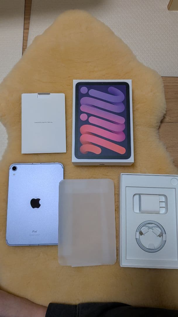 Apple iPad mini６世代 (パープル) 本体　Cellular