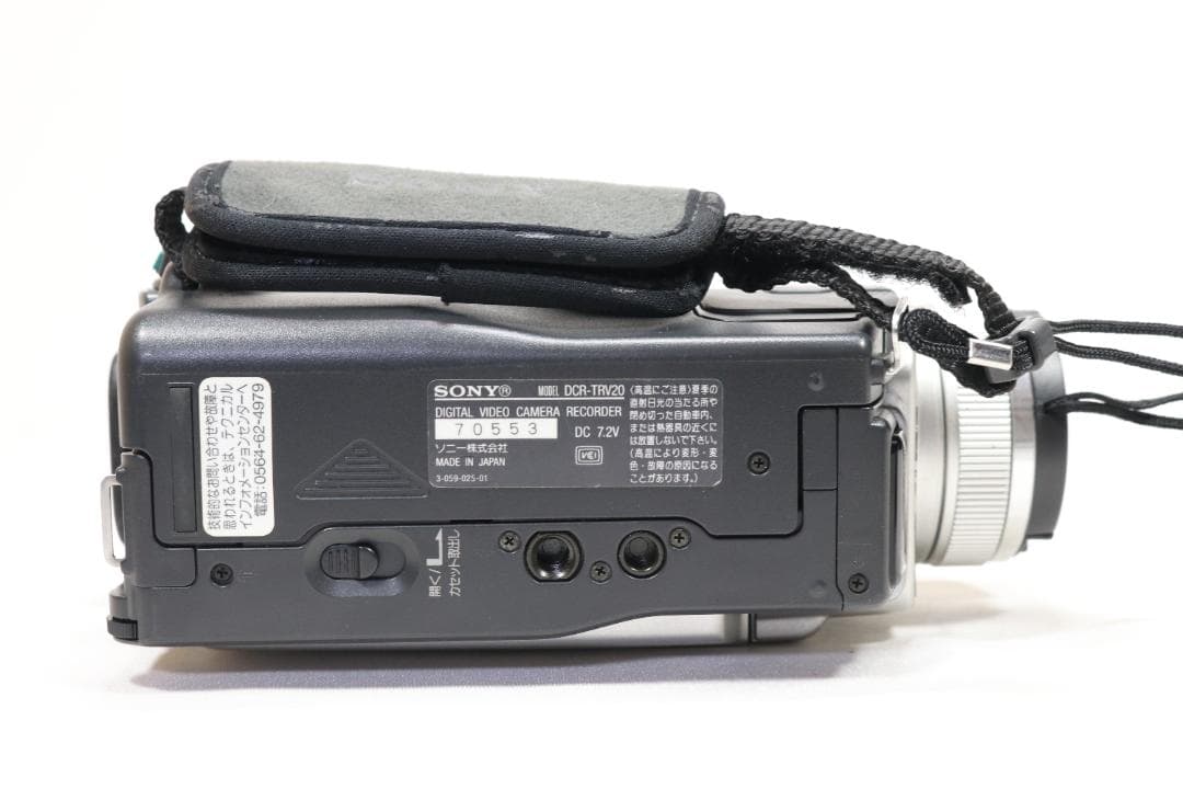 【動作品】 SONY DCR-TRV20 ビデオカメラ miniDV ダビング
