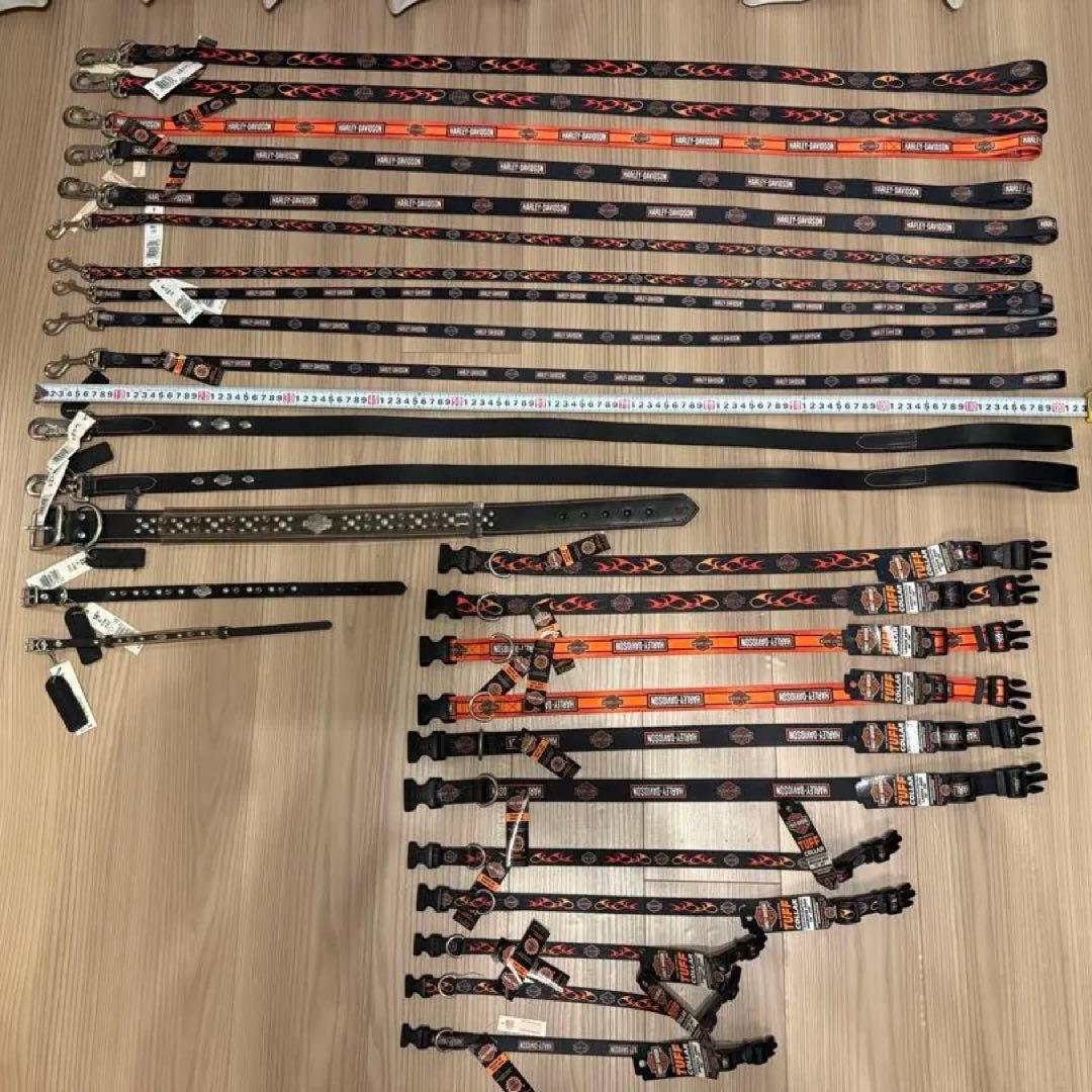 m*n様 犬用首輪 リードUSA MADE HARLEY DAVIDSON 20