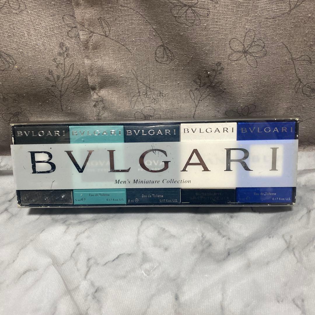 BVLGARI ブルガリ ミニ香水5点セット 新品未開封品