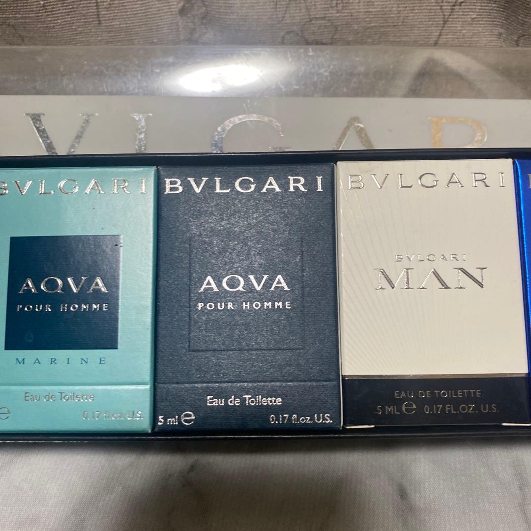 BVLGARI ブルガリ ミニ香水5点セット 新品未開封品