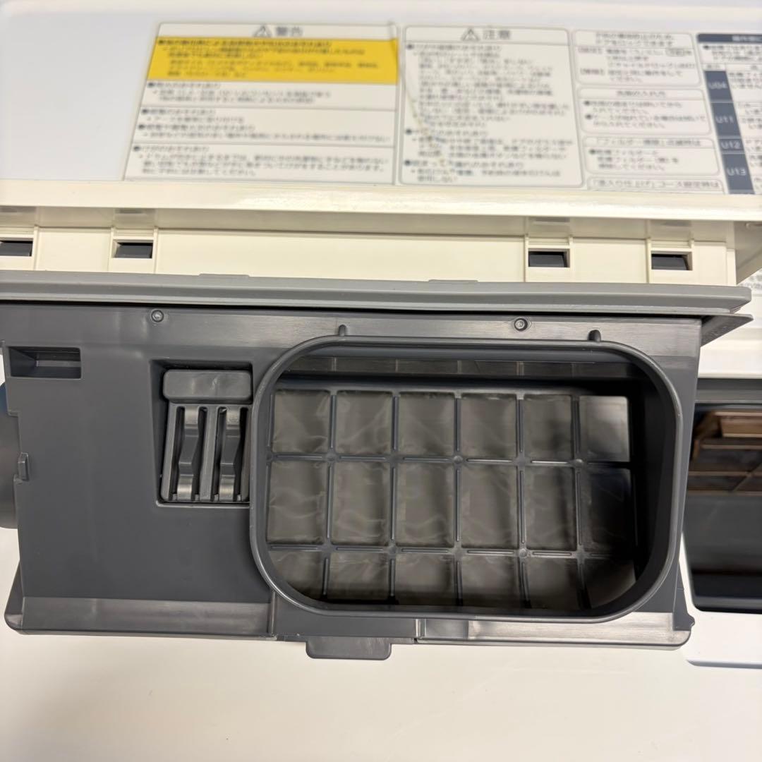809 Panasonic ヒートポンプ式　極美品　左開き　ドラム式洗濯機