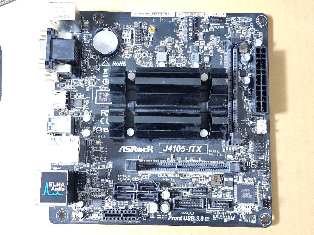 ASRock J4105-ITX マザーボード