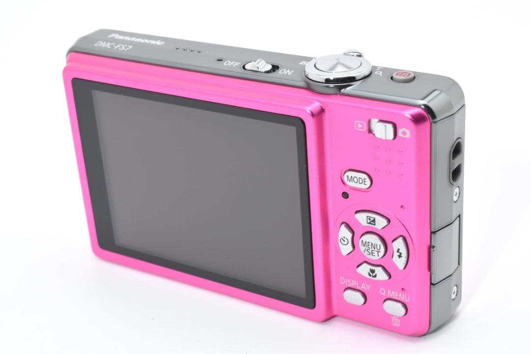 【美品/豪華セット】Panasonic LUMIX DMC-FS7 ピンク 人気