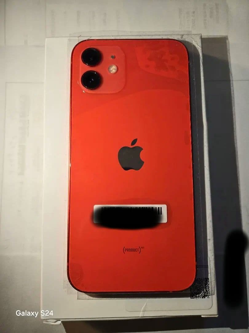 iPhone 12 無印 64GB 赤 au/UQ認定リユース品