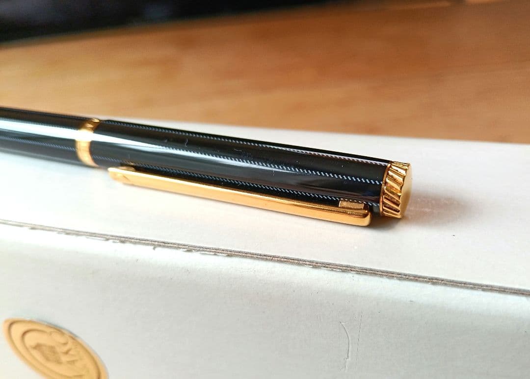 希少 A.DUNHILL ダンヒル ボールペン ニュージェムライン ゴールド