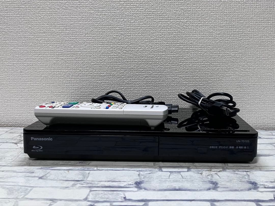 2番組録画　パナソニックブルーレイプレイヤー/HDDレコーダー　UN-TD10S