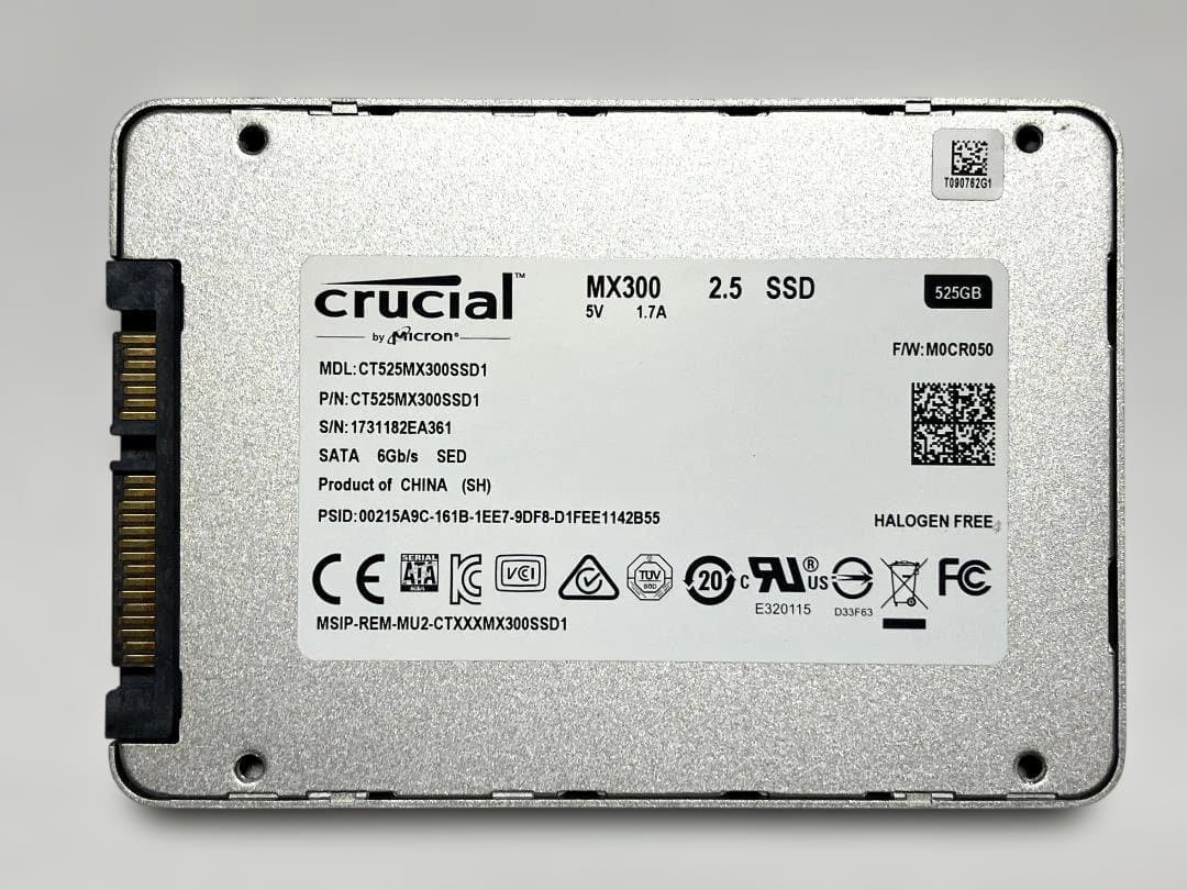 内蔵型SSD MX300 CT525MX300SSD1